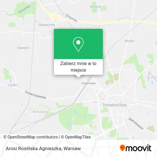 Mapa Arosi Rosińska Agnieszka