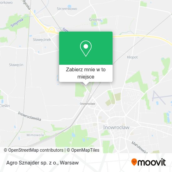 Mapa Agro Sznajder sp. z o.