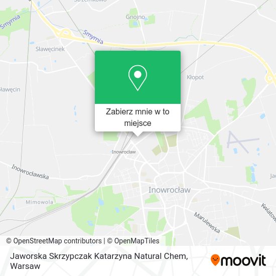 Mapa Jaworska Skrzypczak Katarzyna Natural Chem