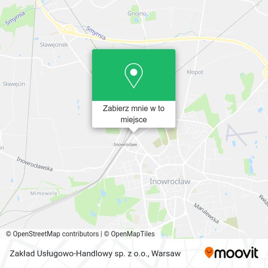 Mapa Zakład Usługowo-Handlowy sp. z o.o.