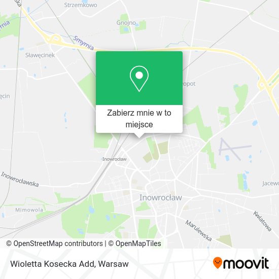 Mapa Wioletta Kosecka Add