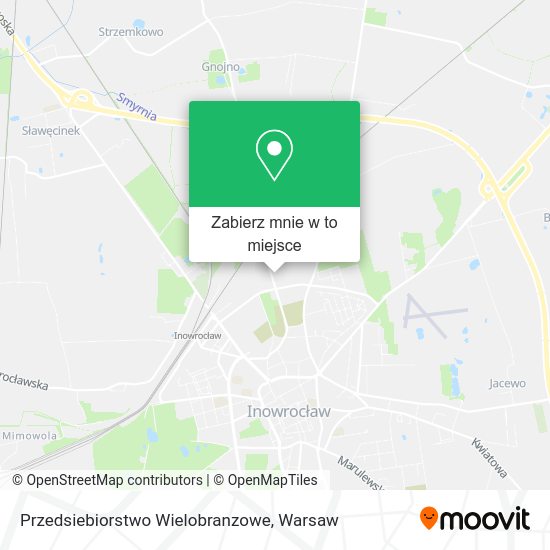 Mapa Przedsiebiorstwo Wielobranzowe