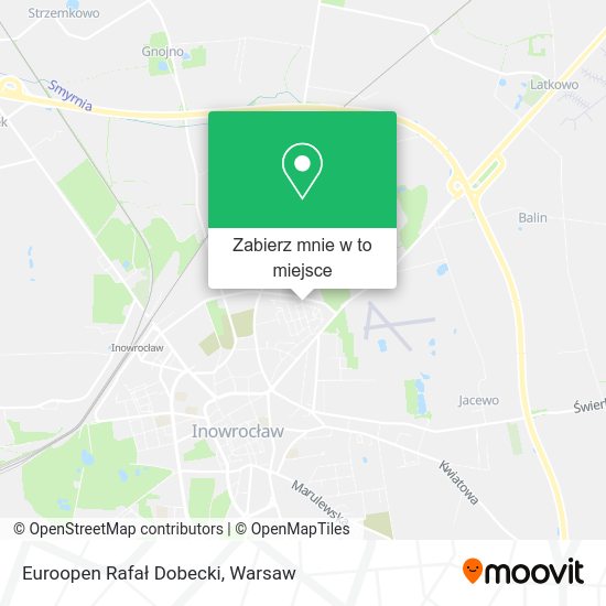 Mapa Euroopen Rafał Dobecki