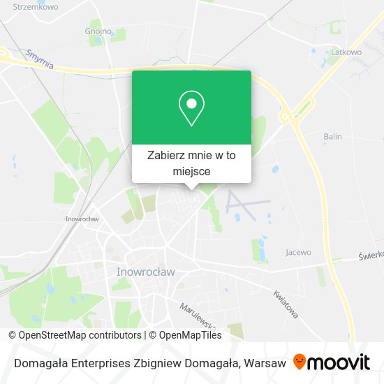 Mapa Domagała Enterprises Zbigniew Domagała