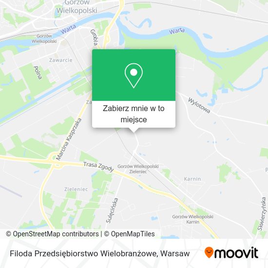 Mapa Filoda Przedsiębiorstwo Wielobranżowe