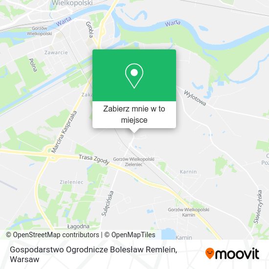 Mapa Gospodarstwo Ogrodnicze Bolesław Remlein