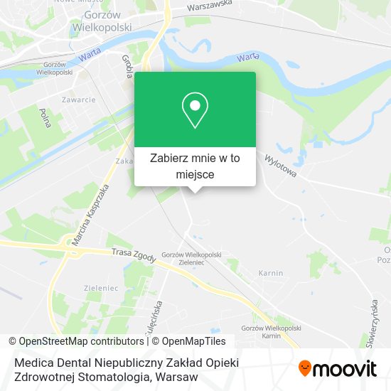 Mapa Medica Dental Niepubliczny Zakład Opieki Zdrowotnej Stomatologia