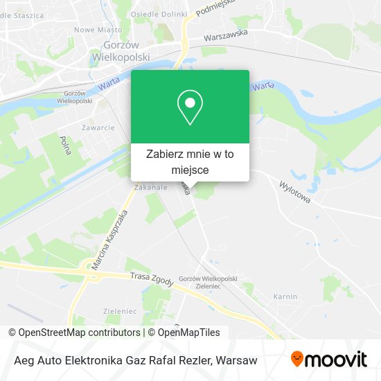 Mapa Aeg Auto Elektronika Gaz Rafal Rezler