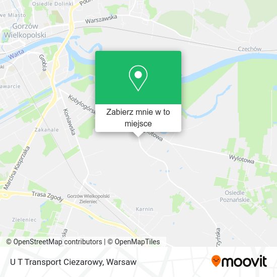 Mapa U T Transport Ciezarowy