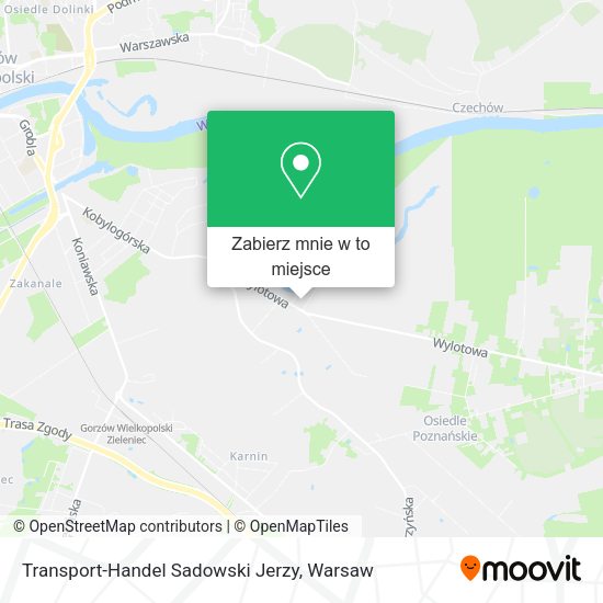 Mapa Transport-Handel Sadowski Jerzy