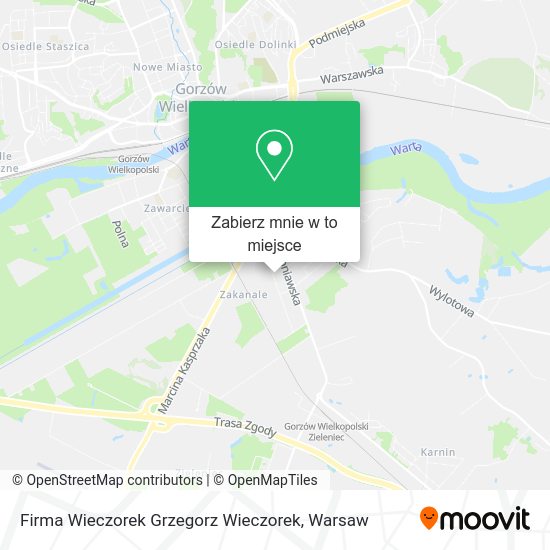 Mapa Firma Wieczorek Grzegorz Wieczorek