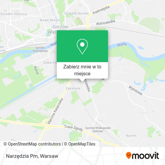 Mapa Narzędzia Pm