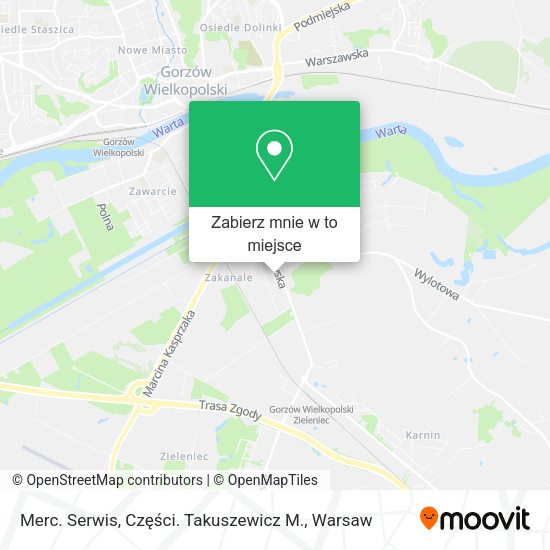 Mapa Merc. Serwis, Części. Takuszewicz M.