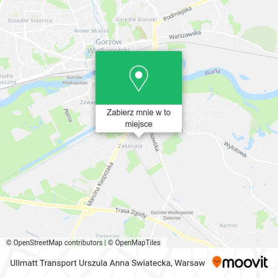 Mapa Ullmatt Transport Urszula Anna Swiatecka