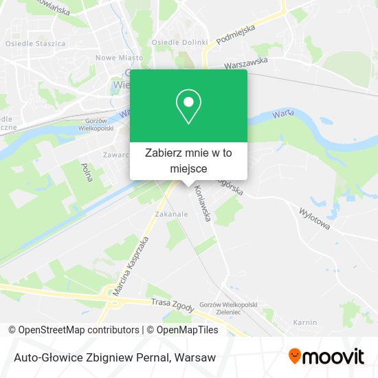 Mapa Auto-Głowice Zbigniew Pernal