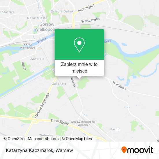 Mapa Katarzyna Kaczmarek