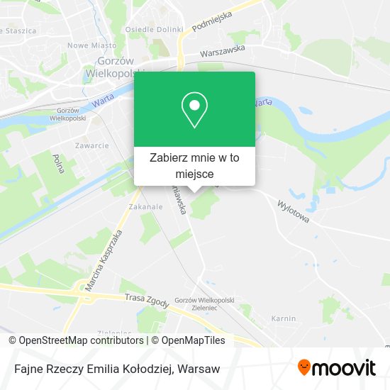 Mapa Fajne Rzeczy Emilia Kołodziej