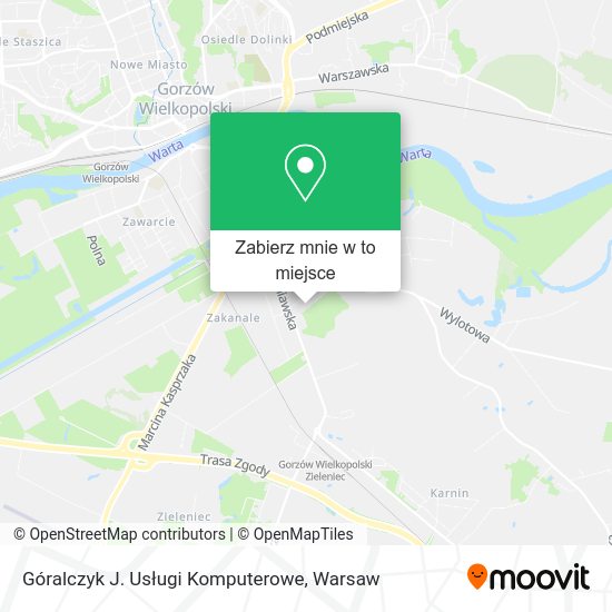 Mapa Góralczyk J. Usługi Komputerowe