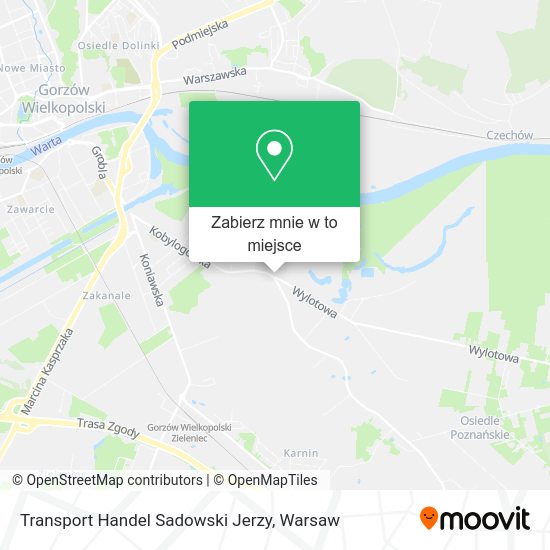 Mapa Transport Handel Sadowski Jerzy