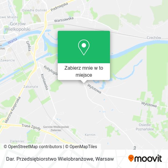 Mapa Dar. Przedsiębiorstwo Wielobranżowe