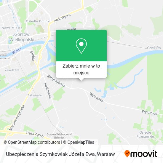 Mapa Ubezpieczenia Szymkowiak Józefa Ewa