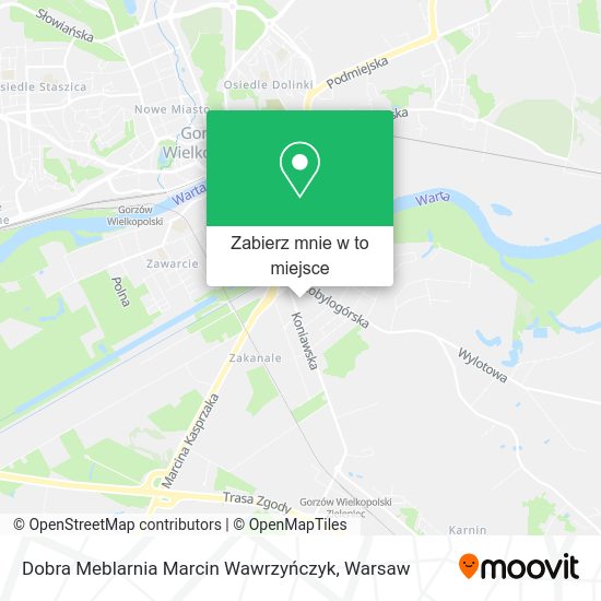 Mapa Dobra Meblarnia Marcin Wawrzyńczyk