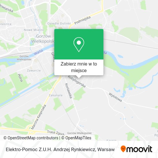 Mapa Elektro-Pomoc Z.U.H. Andrzej Rynkiewicz