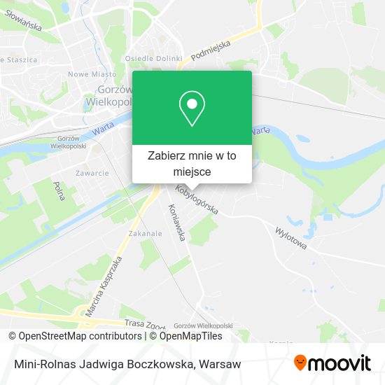 Mapa Mini-Rolnas Jadwiga Boczkowska