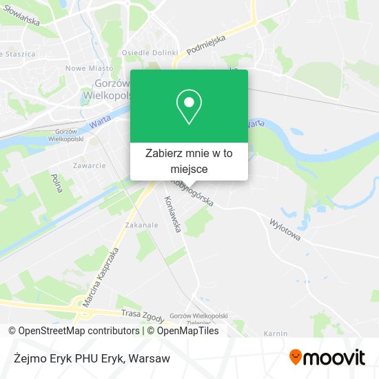 Mapa Żejmo Eryk PHU Eryk