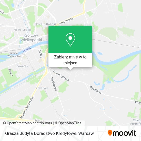 Mapa Grasza Judyta Doradztwo Kredytowe