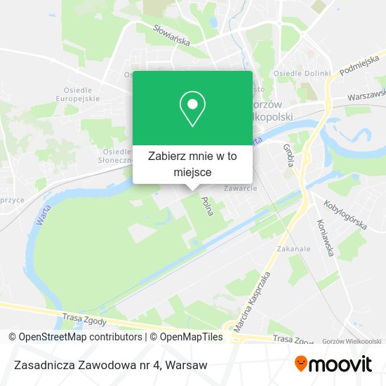 Mapa Zasadnicza Zawodowa nr 4