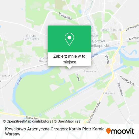 Mapa Kowalstwo Artystyczne Grzegorz Karnia Piotr Karnia