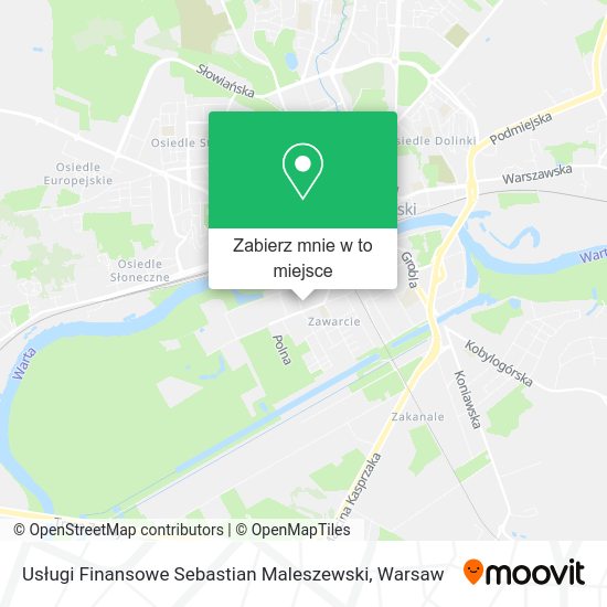 Mapa Usługi Finansowe Sebastian Maleszewski