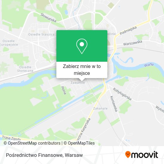 Mapa Pośrednictwo Finansowe