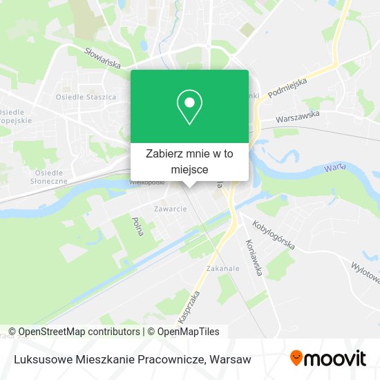 Mapa Luksusowe Mieszkanie Pracownicze