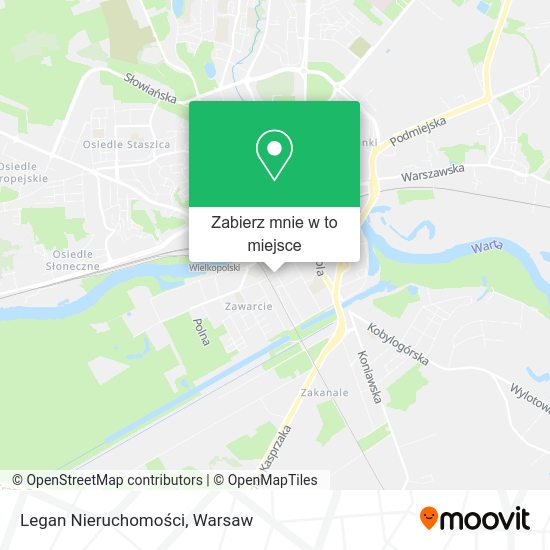 Mapa Legan Nieruchomości