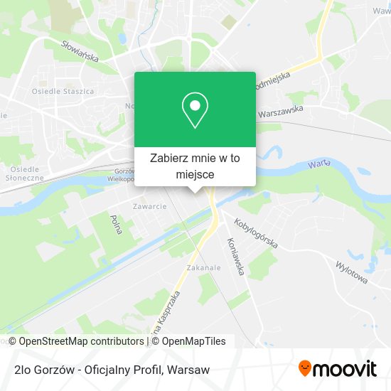 Mapa 2lo Gorzów - Oficjalny Profil