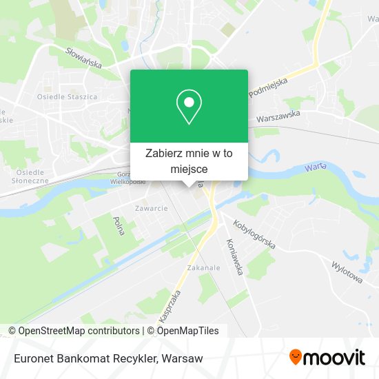 Mapa Euronet Bankomat Recykler