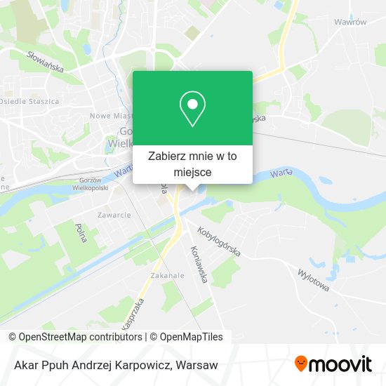 Mapa Akar Ppuh Andrzej Karpowicz