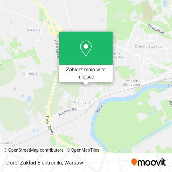 Mapa Dorel Zakład Elektroniki