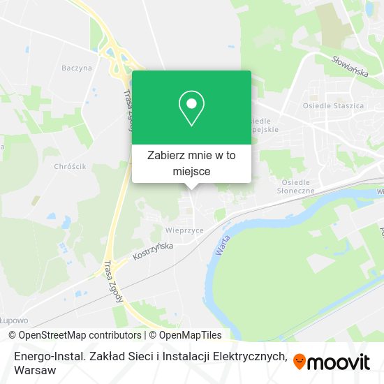 Mapa Energo-Instal. Zakład Sieci i Instalacji Elektrycznych