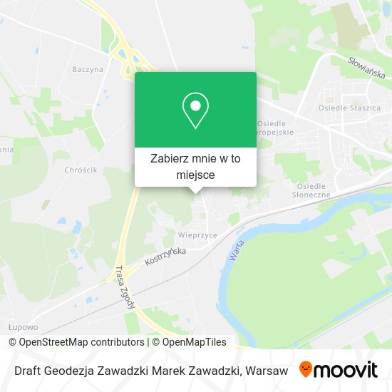 Mapa Draft Geodezja Zawadzki Marek Zawadzki