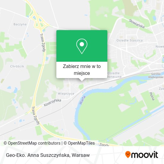 Mapa Geo-Eko. Anna Suszczyńska