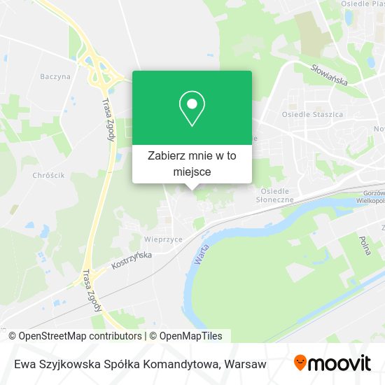 Mapa Ewa Szyjkowska Spółka Komandytowa