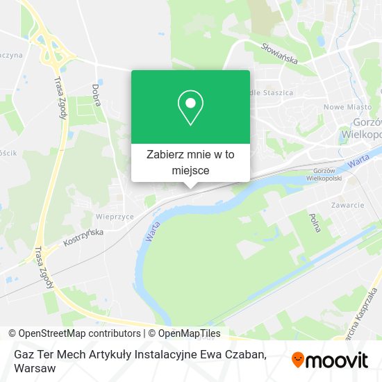 Mapa Gaz Ter Mech Artykuły Instalacyjne Ewa Czaban