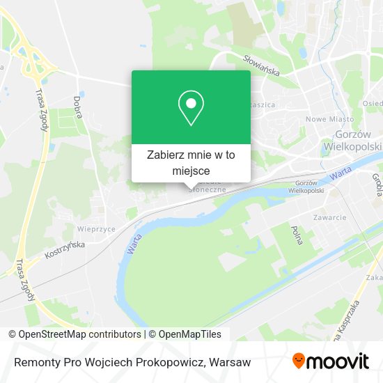 Mapa Remonty Pro Wojciech Prokopowicz