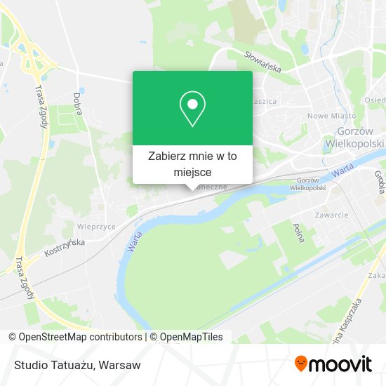 Mapa Studio Tatuażu