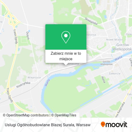 Mapa Uslugi Ogólnobudowlane Blazej Surala