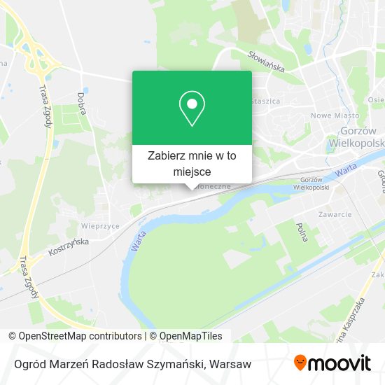 Mapa Ogród Marzeń Radosław Szymański