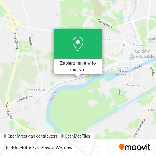 Mapa Elektro-Info-Sys Slawo